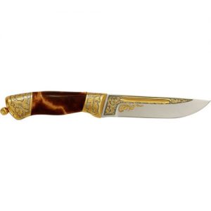 Подарочный нож Бекас самшит