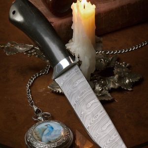 Подарочный нож Лиса граб